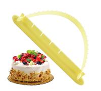 Regla de de pastel para creación de pasteles de fondant - Herramienta de plantilla de hornear curva | Guía de crema de chocolate con dulces, accesorio de pastelería en el hogar y profesional, dis