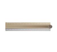 Regla de dibujo plegable multifuncional de aleación de aluminio, escala métrica para estudiantes, arquitectos, ingeniería, dibujo, portátil, plegable