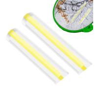 Regla de lectura - acrílico, herramientas de dibujo transparentes, 2 aumentos, para dibujos de construcción, documentos, instrucciones, niños, adolescentes, estudiantes, estudiantes