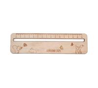 Regla de lectura de madera para niños, regla de dibujo de madera, herramienta de aprendizaje para niños, estudiantes, lectura, dibujo, relleno decorativo