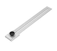 Regla de Línea Deslizante, Herramienta de Medición de Acero Al Carbono Precisa y Duradera para Carpintería, 200mm (300 mm)