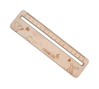 Regla De Madera Dibujo Matemáticas Herramienta Medición Matemáticas Aprendiendo Rellenos Calcetín Navidad Para Niña Para Niños Estudiantes Portables Medición Ruler