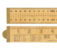 Regla De Madera R.S.T. Plegable De 4 Piezas 1m / 39in (Empaque Blister) RST073P