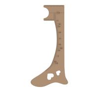 Regla de mapeo de cejas, plantillas de cejas, guía de delineador de ojos para cejas, herramienta rápida de maquillaje de ojos, ayuda para moldear cejas, medidor de cejas para delineador de