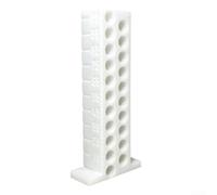 Regla de marcado de altura para carpintería de 5 a 105 mm, medidor de medición ajustable para tareas de carpintería con agarre ergonómico, color naranja (blanco)