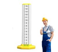 Regla de marcado isométrico - 16 cm de aluminio Gadgets, ayuda para nivelar baldosas del suelo, herramientas de colocación de baldosas, posicionamiento de altura del techo, nivel de