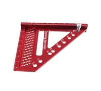 Regla de medición 3D de alta precisión, puntos de venta, función de características del producto, palabra clave de categoría de alto rendimiento, pequeño cuadrado azul para carpintería para marido