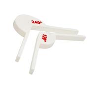 Regla de medición de ángulos de transportador multiunción con marcado de matemáticas, ayuda de enseñanza para ingeniería, dibujo, transportador de dibujo técnico para niños