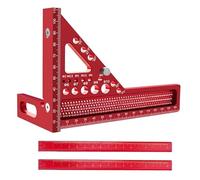 Regla de medición multiángulo 3D, Escuadra Carpintero 3D multifuncional medida de ángulo de 22,5-90°, herramienta de medición de diseño de precisión para carpintería, ingeniería