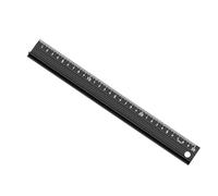 Regla de metal para manualidades con escala transparente, regla de corte tipo L, herramienta de dibujo para redactar, manualidades, corte tipo L con escala transparente