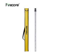 Regla de nivel de aleación de aluminio FIRECORE, regla de torre de alta precisión de 3M para láser rotativo/nivel óptico automático (FLR300A) 3M