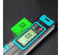 Regla de nivel digital, buscador de ángulo electrónico con pantalla LCD, precisión de ± 0.05° para construcción y uso de bricolaje (300 mm)