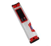Regla de nivel digital electrónica Medidor de pendiente de aleación de aluminio Precisión de 0.05 ° Pantalla retroiluminada Retención de datos para construcción Carpintería (300 mm)