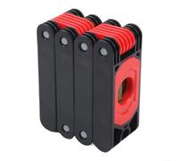 Regla de nivel plegable resistente con carcasa resistente a los impactos y vial de burbujas sellado, adecuada para sitios de trabajo interiores y exteriores (B)