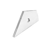 Regla de niveles de triángulos de alta precisión, diseños de herramientas para entusiastas de la guitarra y uso profesional de larga duración