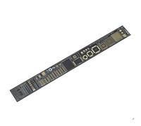 Regla de PCB de 4 cm, 15 cm, 20 cm, 25 cm, 30 cm, varios tamaños, regla multifuncional creativa de referencia PCB (30 cm)