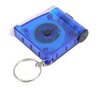 Regla de pesca de 100 cm con una herramienta de medición portátil de caparazón ABS de luz LED para entusiastas de la pesca al aire 5x5cm