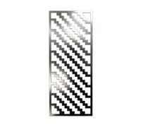 Regla de Pintura Diamante Regla cruzada de pintura diamante DIY acero inoxidable, herramientas Color sólido, punto cruz, regla cuadrada/redonda(Square Ruler)