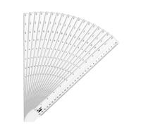 Regla de pl stico Mr. Pen de 12 pulgadas, paquete de 18, juego de reglas transparentes m tricas e imperiales, regla transparente de 12 pulgadas,