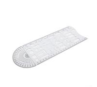 Regla de plantilla de accidentes de tráfico esencial para dibujos técnicos y tareas de medición