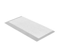 Regla de red de dibujo de diamantes de imitación diseñada para la perfección, acero inoxidable, regla de malla de diamante, modelo 140.5