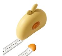 Regla de tamaño del cuerpo: cinta de diseño con pollo, medidor de portátil | Juego de herramientas retráctiles magnéticas para medir telas, diseño de ropa, instrumento de cálculo de patrones
