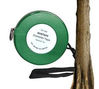 Regla de tubo - Medidor de cinta métrica de diámetro, cinta de sastre flexible, tiras forestales imperiales métricas, herramienta de medición de bolsillo para árboles, cilindros, cuerpo, fitness