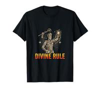 Regla Divina Antigua Egipcia Diseño de Poder del Rey Camiseta