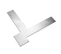 Regla en ángulo recto: nivel en ángulo recto, herramienta de 90°, raspador de pared. Herramienta de medición para una inspección cuidadosa, configuración de mampostería, ayuda para pintura, acabado de