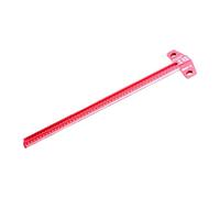 Regla ergonómica para carpintería tipo T, de aluminio, para dibujo de líneas, herramienta de medición, regla de trazado de agujeros, escala de aluminio de alta resistencia