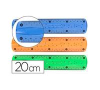 Regla Flexible (20cm) - Surtido de colores