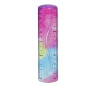 Regla flexible suave de PVC de 15 cm, flexible, inastillable, apta para manualidades, costura, varias mediciones, tareas de medición precisas, regla flexible