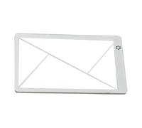 Regla Fotográfica Visor Compositor Para Encuadre - Acrílico Transparente Rejilla En Perspectiva Planificador Gadget Portátil De Precisión, Bocetos Dibujo Referencia Selector Escena C