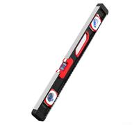 Regla magnética de nivel de aleación de aluminio con imanes fuertes para medición en decoración del hogar y herramientas de construcción, 30 cm (50 cm)