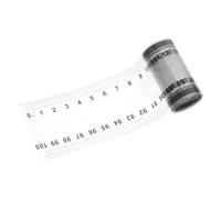 Regla Métrica Flexible de Película Transparente 1m, Escala 0,1 MM | Doble Cara con Marcas Métricas, Portátil y Precisa, para Aula y Enseñanza de Matemáticas