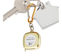 Regla métrica - Llavero de cinta métrica, impermeable, a escala brillante, cinta métrica retráctil, llavero, cinta métrica, cinta métrica - regla de cinta métrica para medición corporal, niños