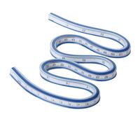 Regla Mr. Pen de 24 pulgadas para dibujar y coser, regla curva, regla flexible, plantilla de curva flexible, regla flexible Flexi Curve para inge