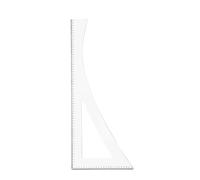 Regla multifuncional para costura, herramienta de retazos multifuncional, fácil de transportar para proyectos, regla de acolchado