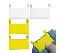 Regla Para Costura De Bordes | Herramientas Ligeras de 3 mm/4 mm con Clip para Confección,Cinta Métrica Y Regla Para Coser Ropa Hogar Suéter Vestido Pantalón Manta Prendas,Tela Prendas de Vestir Ropa