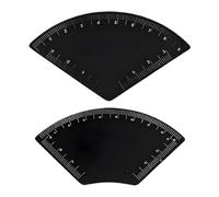 Regla Para El Mapeo De Las Cejas,2 Piezas Medidor De Posición De Cejas Para Dibujo Rápido Y Preciso - Regla Guía Para El Dibujo Del Maquillaje,Para Uso En Hogar Transporte Maquillaje Citas