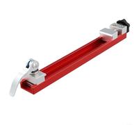 Regla para máquina de corte de ancho ajustable con construcción de aleación de aluminio duradera y bloqueo fuerte para un posicionamiento estable durante los procedimientos de corte (240 mm)