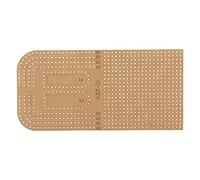 Regla Patchwork, Reglas de Costura Patronaje, Papel de Patronaje Modelo de Regla de Corte Para Regla Redonda de Bricolaje