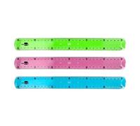 Regla Plástico Flexible 30 cm Liderpapel