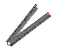 Regla Plegable De Medición - 30 Cm Regla Recta Plegable A 90 Grados | Instrumento De Medición Geométrica Para Artistas Diseñadores Educación Escolar Y Renovación Del Hogar