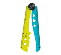 Regla Plegable Maped Croc Croc 15-30 cm Plástico Semi Transparente