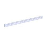 Regla recta acrílica transparente, regla de de 0-30cm para estudiantes, herramienta de dibujo de matemáticas para ingenieros, geometría matemática