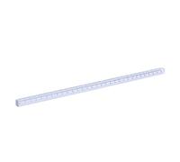 Regla recta acrílica transparente, regla de de 0-30cm para estudiantes, herramienta de dibujo de matemáticas para ingenieros, geometría matemática