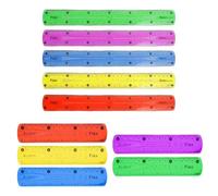 Regla Suave De 10 Piezas, Regla Suave Creativa, Regla Suave Flexible, Regla Elástica A Prueba De Caídas Y Resistente Al Desgaste, Juego De Reglas Suaves Para Uso En El Campus