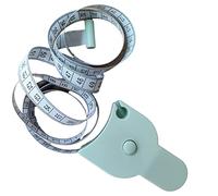Regla suave para medir la grasa corporal, regla de costura, cinta métrica tridimensional, cinta métrica de costura, cinta métrica digital, retráctil, medidas métricas, suave y flexible