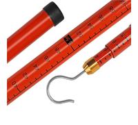 Regla telescópica aislada for trabajos eléctricos: vara de medición de alto voltaje con bolsa de transporte, perfecta, 1 unidad(Orange,8m)